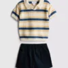0-12 meses | Conjunto de Pantalones Cortos de Punto