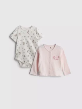 0-18 meses | Conjunto de body y cárdigan de Bambi de Disney para recién nacidos
