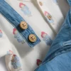 0-18 meses | Conjunto de body y peto de Paddington Bear para recién nacidos