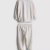 0-18 meses | Conjunto para recién nacidos con sudadera y pantalones de chándal con puños