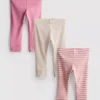 0-18 meses | Pack de 3 leggings para recién nacidos