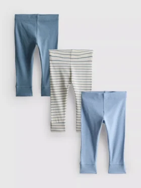 0-18 meses | Pack de 3 leggings para recién nacidos