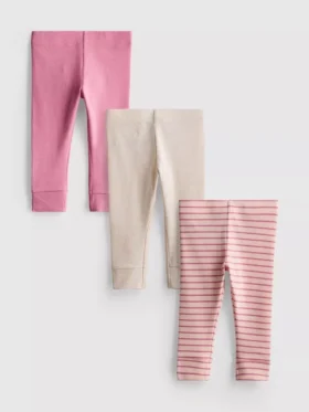 0-18 meses | Pack de 3 leggings para recién nacidos