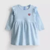 0-18 meses | Vestido con volantes para recién nacido
