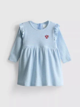 0-18 meses | Vestido con volantes para recién nacido