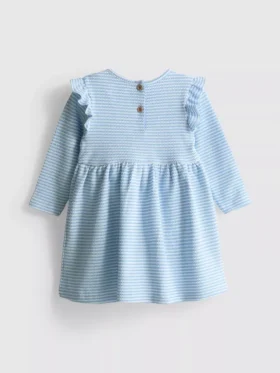 0-18 meses | Vestido con volantes para recién nacido