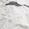 0-24 meses | Pack de 10 bodies de manga corta acanalados en forma de pantalón corto