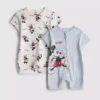 0-24 meses | Pack de 2 peleles de Mickey Mouse de Disney