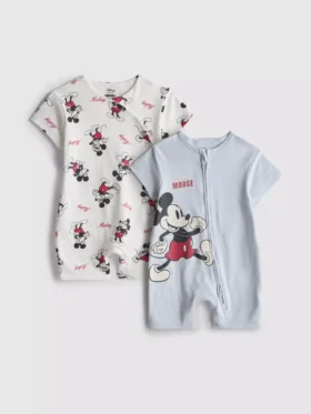0-24 meses | Pack de 2 peleles de Mickey Mouse de Disney