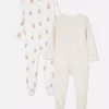 0-24 meses | Pack de 2 pijamas con cremallera