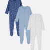 0-24 meses | Pack de 3 pijamas con botones a presión