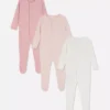 0-24 meses | Pack de 3 pijamas con botones a presión