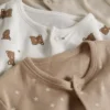 0-24 meses | Pack de 3 pijamas con botones a presión