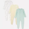 0-24 meses | Pack de 3 pijamas con botones a presión de Dumbo de Disney