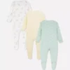 0-24 meses | Pack de 3 pijamas con botones a presión de Dumbo de Disney
