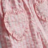 0-36 meses | Conjunto de camiseta con bolsillo en forma de corazón y pantalones
