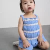 0-36 meses | Conjunto de camiseta fruncida y Pantalones Cortos