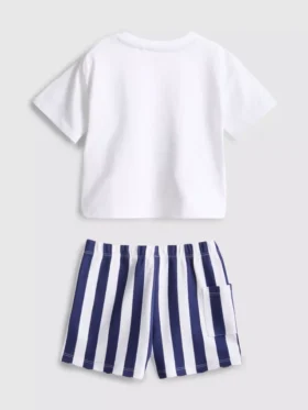 0-36 meses | Conjunto de camiseta holgada y pantalones cortos de Donald Duck de Disney