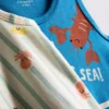 0-36 meses | Pack de 2 camisetas sin mangas con estampado marino