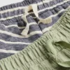 0-36 meses | Pack de 2 pantalones cortos con textura