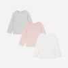 0-36 meses | Pack de 3 camisas de manga larga