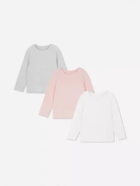 0-36 meses | Pack de 3 camisas de manga larga
