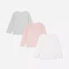 0-36 meses | Pack de 3 camisas de manga larga
