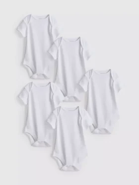 0-36 meses | Pack de 5 bodies de manga corta