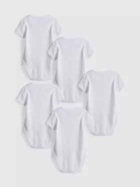 0-36 meses | Pack de 5 bodies de manga corta