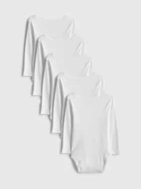 0-36 meses | Pack de 5 bodies de manga larga