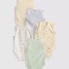 0-36 meses | Pack de 5 bodies sin mangas