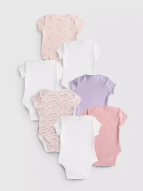 0-36 meses | Pack de 7 bodies de manga corta