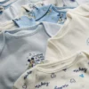 0-36 meses | Pack de 7 bodies de manga corta de Mickey Mouse de Disney