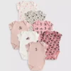 0-36 meses | Pack de 7 bodies de manga corta de Minnie Mouse de Disney