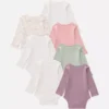 0-36 meses | Pack de 7 bodies de manga larga
