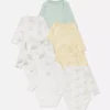 0-36 meses | Pack de 7 bodies de manga larga de Dumbo de Disney