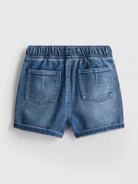 0-36 meses | Pantalones Cortos de Chándal de Denim