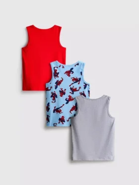 1,5-10 años | Pack de 3 camisetas sin mangas de Marvel Spider-Man