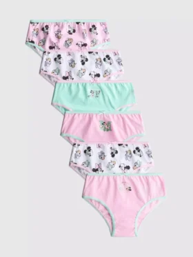 1,5-10 años | Pack de 6 calzoncillos de Minnie Mouse de Disney