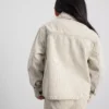 1,5-12 años | Chaqueta vaquera de algodón a rayas finas «The Edit»