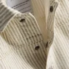 1,5-12 años | Chaqueta vaquera de algodón a rayas finas «The Edit»