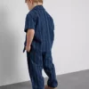1,5-12 años | Conjunto de camisa y pantalones de algodón con rayas texturizadas de The Edit