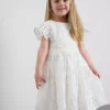 1,5-12 años | Vestido tipo smock con encaje de The Edit