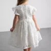 1,5-12 años | Vestido tipo smock con encaje de The Edit
