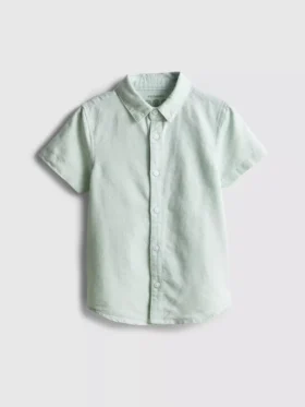 1,5-7 años | Camisa Oxford de manga corta