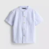 1,5-8 años | Camisa con cuello de banda