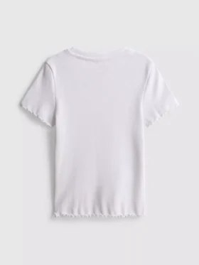 1,5-8 años | Camisa con ribete acanalado
