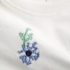 1,5-8 años | Camiseta con bordado en punto de cruz