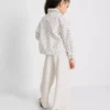 1,5-8 años | chaqueta vaquera de lunares