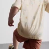 1,5-8 años | Conjunto de camisas y pantalones cortos de algodón slub